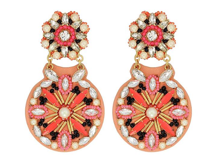 Kate Spade New York Desert Garden Drop Earrings (neutral Multi) Earring