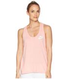 Nike Sportswear Gym Vintage Tank (bleached Coral/sail) Women's Sleeveless