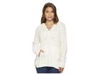 Roxy Smooth And Sassy Hooded Sweater (marshmallow) Women's Sweater
