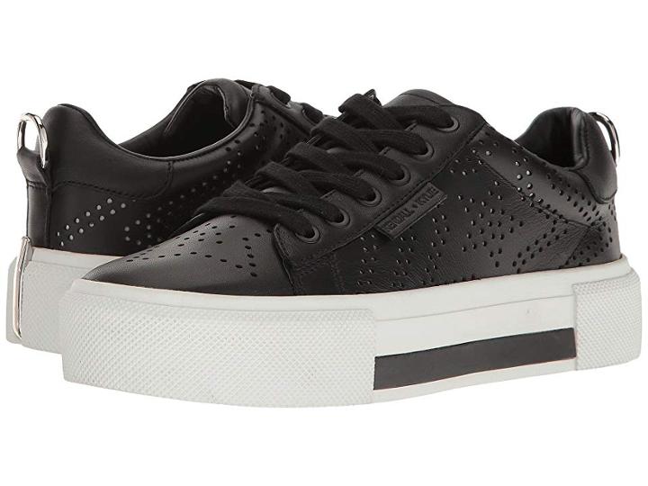 Kendall + Kylie Tyler 7 (black Leather) Women's Shoes