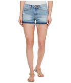 Blank Nyc Denim Shorts With Released Hem In Ride It Out (ride It Out) Women's Shorts