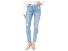 Paige Hoxton Ankle Peg In Kayson Distressed (kayson Distressed) Women's Jeans