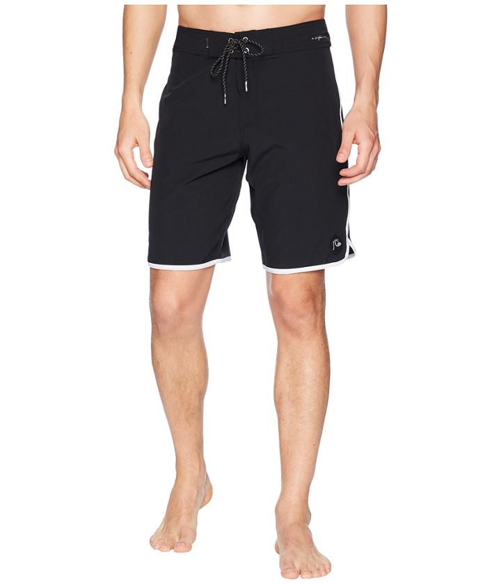 Quiksilver Highline Scallop 20 Boardshorts (black) Men's Swimwear