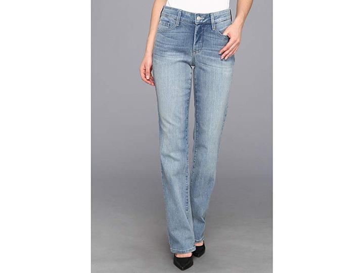 Nydj Marilyn Straight In Manhattan Beach (manhattan Beach) Women's Jeans