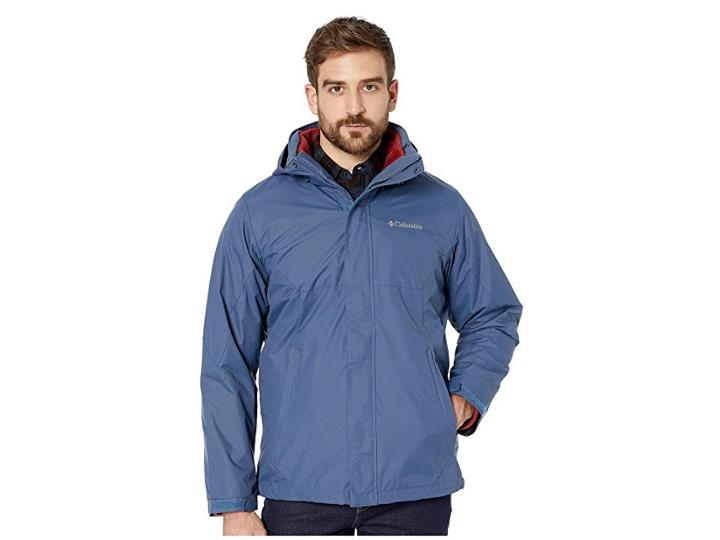 Columbia Eager Air Interchange Jacket (dark Mountain) Men's Coat