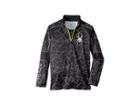 Spyder Kids Limitless Challenger Zip T-neck (big Kids) (black/black/acid) Boy's Long Sleeve Pullover