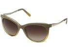 Kenneth Cole Reaction Kc1292 (shiny Beige/gradient Brown) Fashion Sunglasses