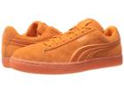 Puma Suede Classic Badge Iced (golden Poppy) Men's Shoes