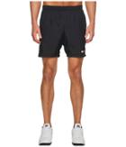 Nike Court Dry 7 Tennis Short (black/black/lava Glow/lava Glow) Men's Shorts