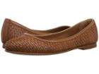 Frye Carson Woven Ballet (cognac) Women's Shoes