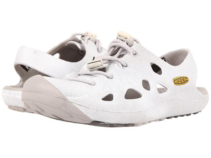 Keen Kids Rio (little Kid/big Kid) (hawaii Flowers Silver) Kids Shoes