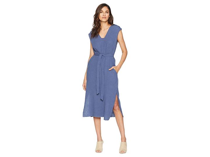 Tavik Leo Maxi Dress (muted Indigo) Women's Dress