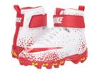 Nike Kids Force Savage Shark Football (toddler/little Kid/big Kid) (white/university Red/university Red) Boys Shoes