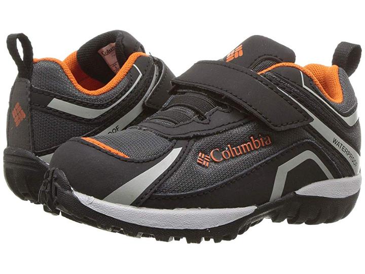 Columbia Kids Conspiracytm Waterproof (toddler/little Kid) (dark Grey/heatwave) Boys Shoes