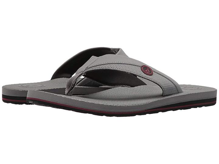 Volcom Lounger (grey Vintage) Men's Sandals
