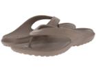 Crocs Classic Flip (walnut) Slide Shoes