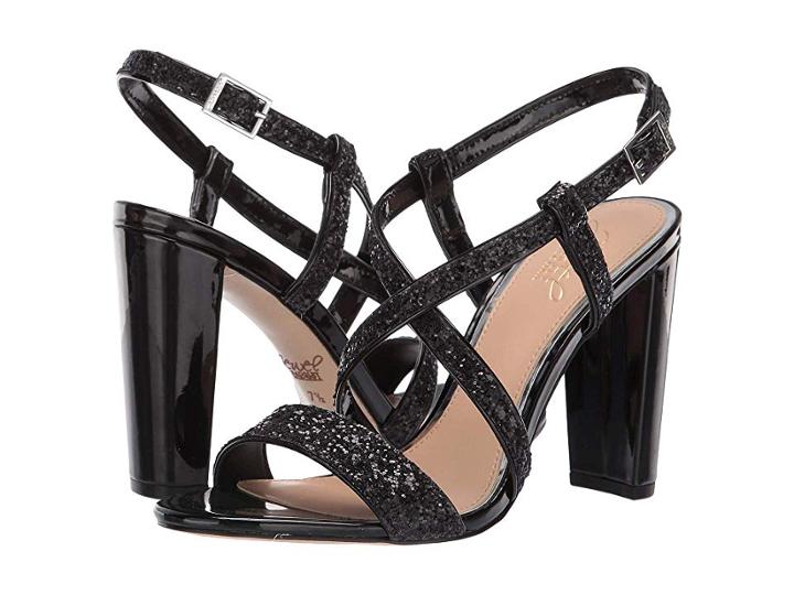 Jewel Badgley Mischka Diza (black) Women's Shoes