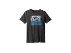 Quiksilver Kids Lazer Cut Tee (big Kids) (charcoal Heather) Boy's T Shirt