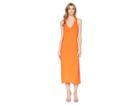 Kenneth Cole New York Twist Back Tank Dress (mandarin Red) Women's Dress
