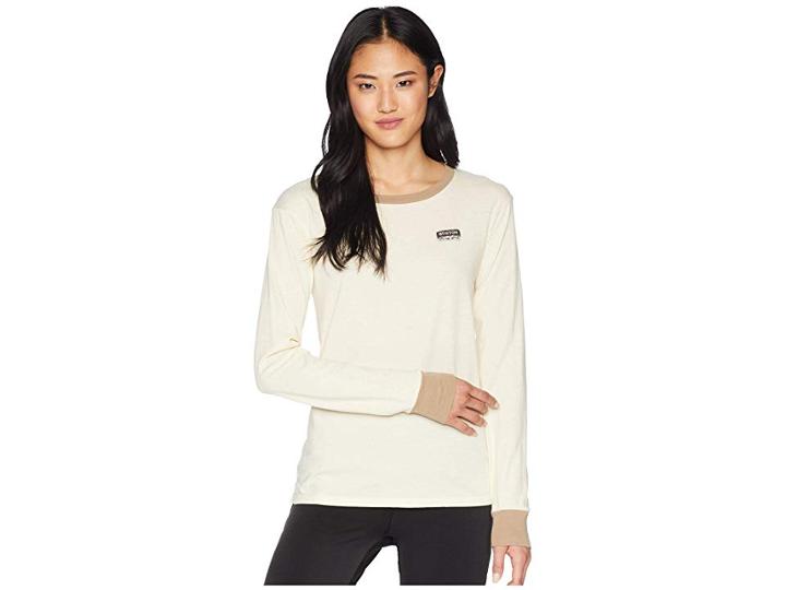 Burton Bel Mar Long Sleeve T-shirt (canvas) Women's T Shirt