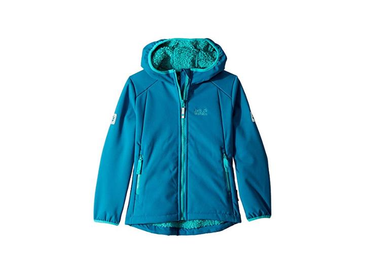 Jack Wolfskin Kids Kissekatt Jacket (infant/toddler/little Kids/big Kids) (celestial Blue) Girl's Coat