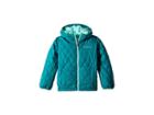 Columbia Kids Bella Plush Jacket (little Kids/big Kids) (emerald/pixie) Girl's Coat