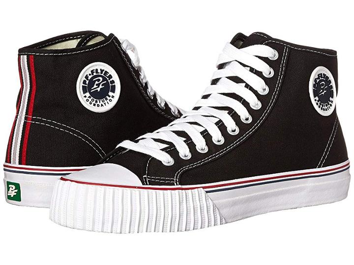 Pf Flyers Center Hi Re-issue (black Canvas) Classic Shoes