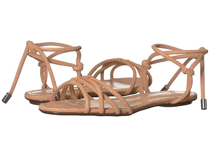 Schutz Eugenie (honey Beige) Women's Flat Shoes