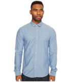 Scotch & Soda Classic Oxford Shirt In Solids Or With All Over Print (combo F) Men's Clothing