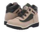 Timberland Kids Fabric/leather Field Boot (little Kid) (faded Sand) Kids Shoes