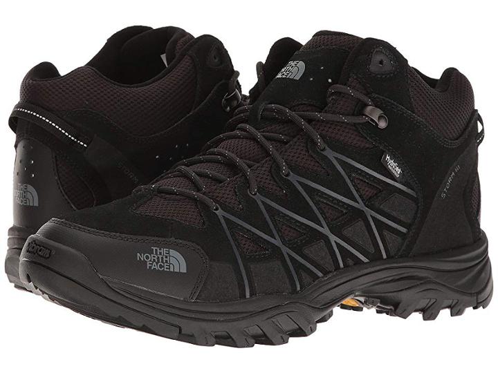 The North Face Storm Iii Mid Wp (tnf Black/phantom Grey) Men's Hiking Boots