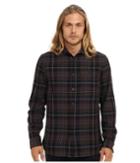 Kr3w Easy Rider L/s Woven Shirt (black) Men's Long Sleeve Button Up