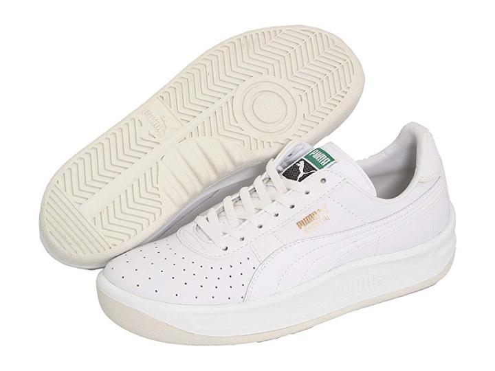 Puma Kids Gv Special Jr (little Kid/big Kid) (white/white) Kids Shoes