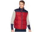 U.s. Polo Assn. Color Block Vest (university Red) Men's Vest