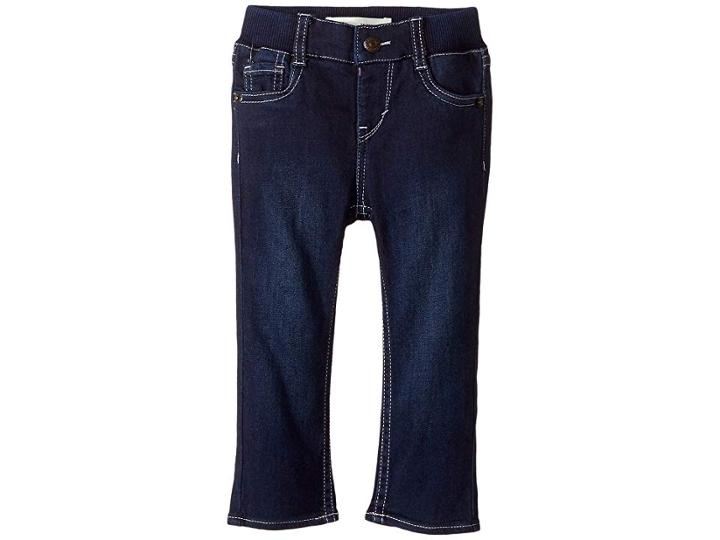 Levi's(r) Kids Rib Waistband Skinny Jeans (infant) (tailored Indigo) Girl's Jeans