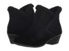 Me Too Zanna (black Oiled Suede/shearling) Women's Shoes