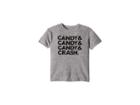 Chaser Kids Soft Tri-blend Candy Candy Candy Crash Crew Neck Short Sleeve Tee (toddler/little Kids) (streaky Grey) Boy's T Shirt