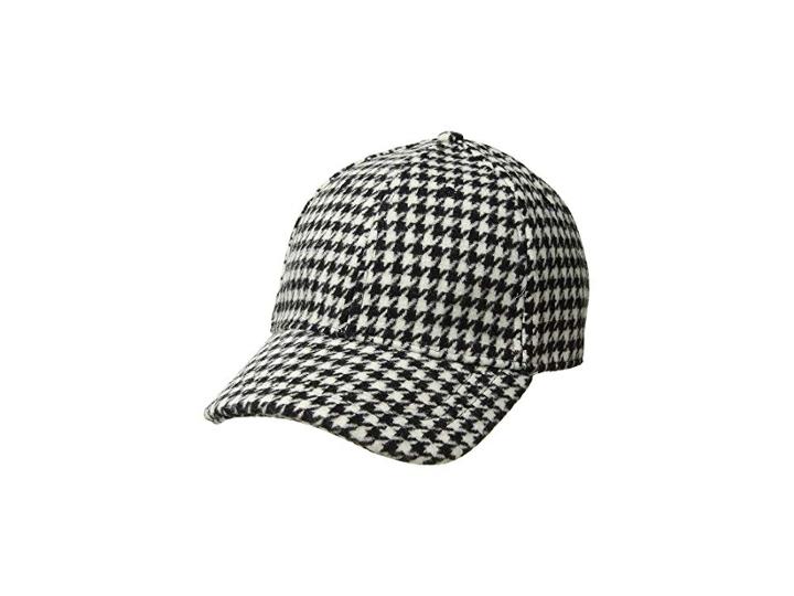 Michael Stars Cozy Patterned Cap (black) Caps
