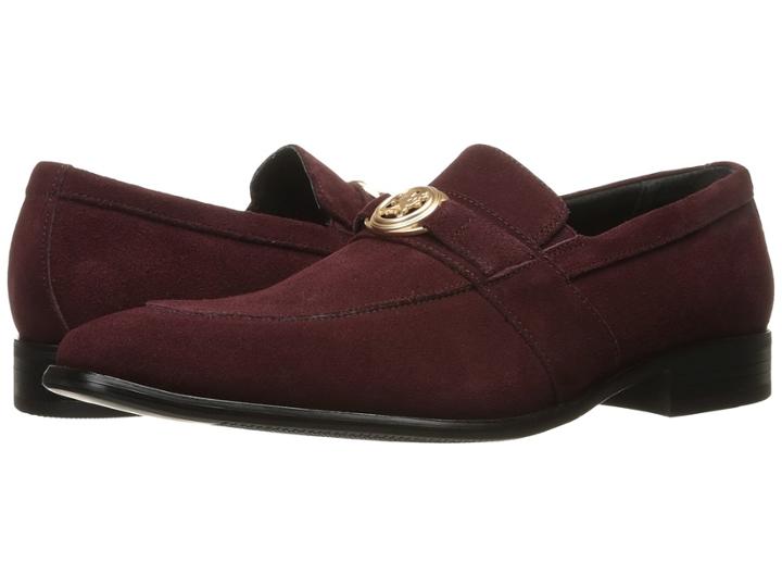 Stacy Adams Mandell (oxblood Suede) Men's Shoes