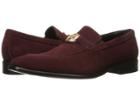 Stacy Adams Mandell (oxblood Suede) Men's Shoes