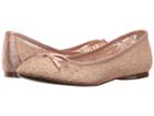 Adrianna Papell Sage (blush 1890 Lace) Women's Flat Shoes