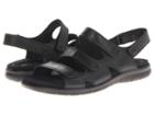 Ecco Babette Sandal 3-strap (black Feather) Women's Shoes