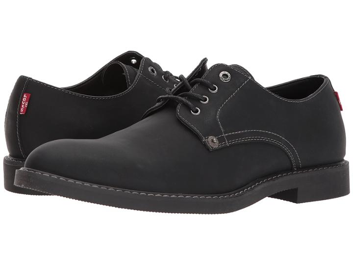 Levi's(r) Shoes Brawley (black Mono Chrome) Men's  Shoes