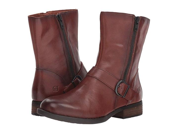 Born Roa (brown Full Grain) Women's Pull-on Boots