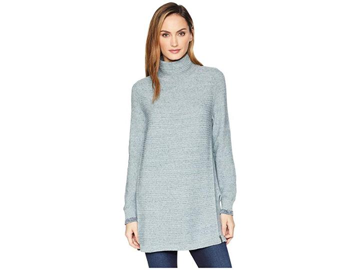Woolrich Toketee Tunic (gray Indigo) Women's Clothing