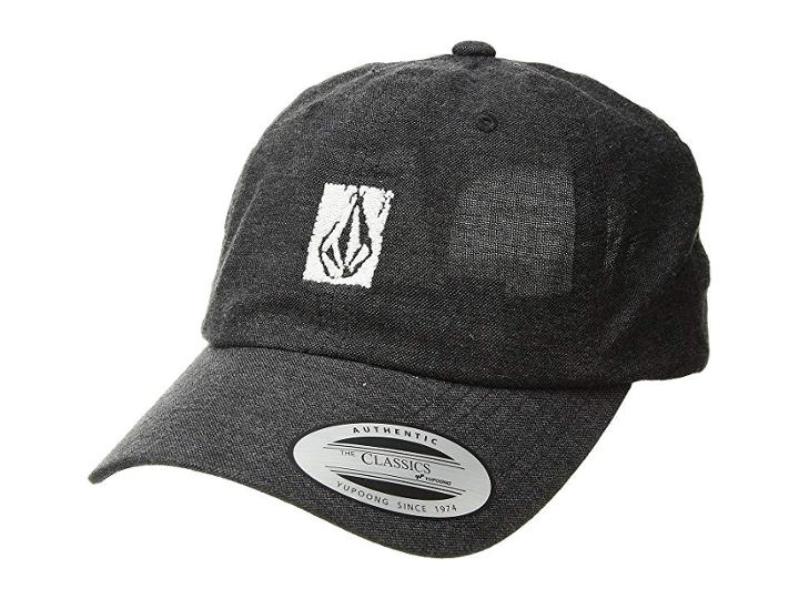 Volcom Pixel Stone (black) Caps