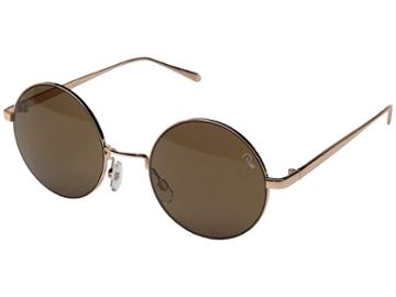 Quay Australia Electric Dreams (rose Gold/brown Lens) Fashion Sunglasses