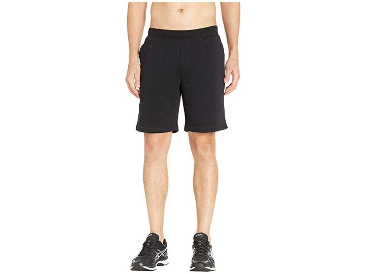 Asics Tiger Bl Sweatshorts (performance Black) Men's Shorts