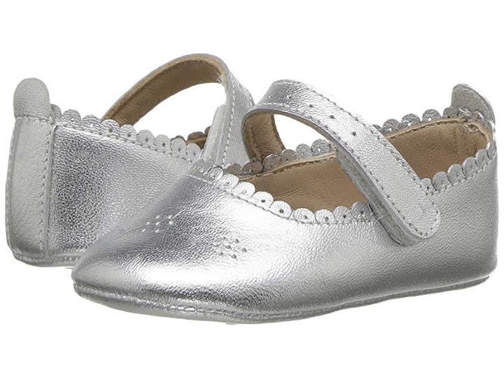 Elephantito Ella Ballet (infant/toddler) (silver) Girls Shoes
