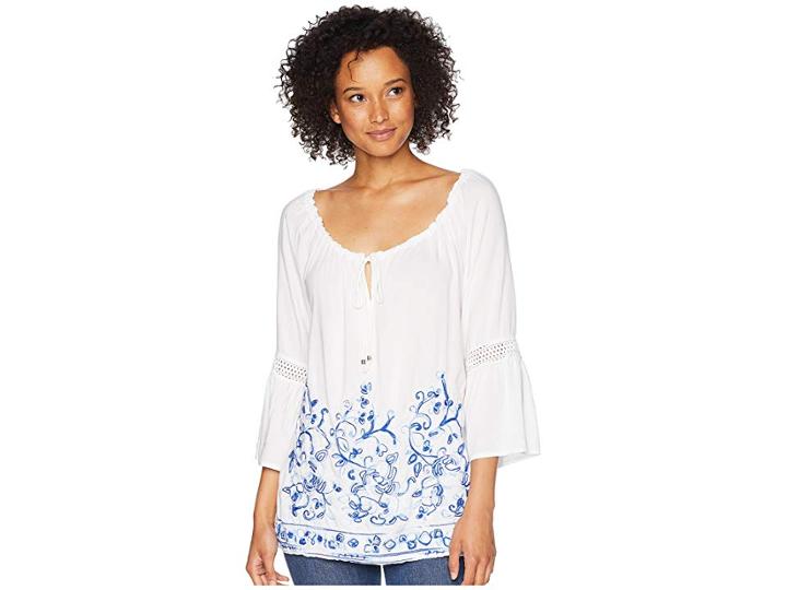 Roper 1769 Rayon Peasant (white) Women's Clothing
